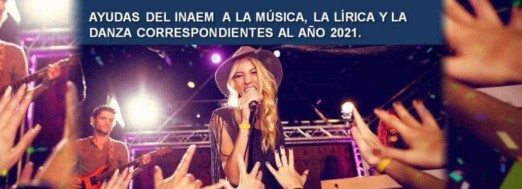 Ayudas INAEM a la música, la lírica y la danza para el 2021